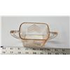 Image 2 : Marigold Depression Glass - Open Sugar Bowl 1930's 6 x 2.5"