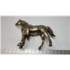 Image 4 : Brass Horse - was on a lamp - perfect for yard art or home décor 10 x 12" perfect cond