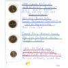 Image 1 : Four Coins; 1994 War Memorial Loonie, 1992 Double Date Loonie, 2010 Centennial Loonie, 1945 Tombac N
