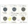 Image 1 : Six Nickels; 1953 S.S., 1953 N.S.S., 1922 N.R., 1941, 1951 Refinery, 1943 Victory