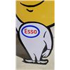 Image 3 : Esso Oil Man Tin Decal 46"T, 24" Wide at Top, 15" Feet