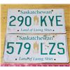 Image 2 : Lot of Saskatchewan License Plates