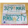 Image 2 : Lot of Saskatchewan License Plates