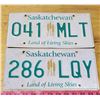 Image 4 : Lot of Saskatchewan License Plates