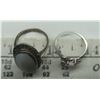 Image 2 : 2 rings marked 925 or sterling