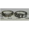 Image 1 : 2 rings marked 925 or sterling