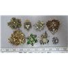 Image 1 : lot of assorted brooches