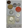 Image 2 : Lot of Canadian Coins and Tokens with Bottle Cap