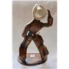 Image 2 : 12" Ceramic cowboy figurine