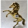 Image 1 : Solid brass 8" rearing horse