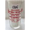 Image 1 : Massey Harris tractor drinking glass - souvenir of "Billy the kid's" 6-75