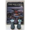 Image 1 : Book - This was Expo, Robert Fulford and Pair of Expo 67', salt and pepper shakers