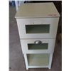 Image 1 : Wooden Corner Dresser - 15"x 14.5"x34.5"