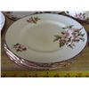 Image 3 : Royal Swan "Blossom time" China dishes + Assorted China plates & décor