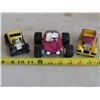 Image 1 : 3 Vintage Metal Tonka Cars