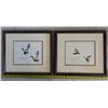Image 1 : 2 Ducks unlimited pictures - sign/limited edition by Ken Kirkby - Professionally framed