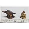 Image 2 : Tiny Dinosaurs, two labelled Jurassic Park, not plastic or rubber