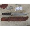 Image 2 : 3 Knives ; 1 Skinning Knife + 2 Hunting Knives ; 15.5" + 11" Long