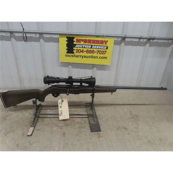 Mossberg 640 KC Chuckster 22 Mag BA 24 Serial 481770 With 3 X 9 40 mossberg-640-kc-chuckster-22-mag-ba-24-serial-481770-with-3-x-9-40