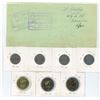 Image 2 : 1952 Canadian general contractors cheque, 1954-1956 Canadian 5 cents, 2 assorted Canadian toonies & 