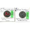 Image 1 : 2-25¢ Pcs 2009 "Vancouver Olympics Cindy Klassen - 2006" 1 Colored, 1 Plain