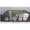 Image 1 : Heavy Glassware; Squirrel, Vases