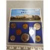 Image 1 : 1985 Japan Mint Set. 7-coin set from 1 Yen to 500 Yen plus one 6-sided Mint Medal. Housed in origina