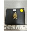 Image 2 : 1971 Double Cent Custom Set. 7-coin set housed in original black vinyl case with Coat of Arms & CANA