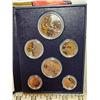 1982 Specimen Set. 6-coin set.