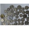 Image 2 : 9.3 oz bag of Canadian & USA coins (assorted years)