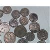 Image 3 : 5.2 oz bag of Canadian & USA coins (assorted years)