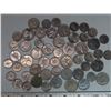 Image 1 : 6.5 oz bag of Canadian & USA coins (assorted years)