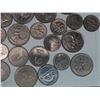 Image 4 : 6.5 oz bag of Canadian & USA coins (assorted years)