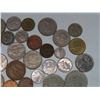 Image 3 : 8.1 oz bag of Assorted foreign coins