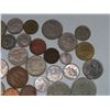 Image 3 : 8.1 oz bag of Assorted foreign coins