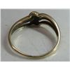 Image 4 : 10K gold ring with 3 tiny diamonds - Columbia (diamonds unverified) - weight: 2 grams