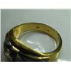 Image 3 : 14K gold ring with large diamond -(diamond unverified) - weight: 13 grams