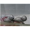 Image 2 : Pair of Pewter beads - shaped like baby seals
