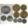 Image 2 : Assorted Foreign Coins & tokens - (includes Calgary zoo token)