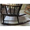 Image 4 : Antique wooden rocking chair