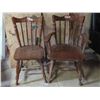 Image 1 : 2 wooden chairs with nice finish