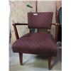 Image 1 : Vintage rocking chair (Upholstry in decent condition) 20"x 21"x 30"