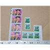 Image 1 : 4 block of Elvis 29c stamps & block of 4+2 19c fawn stamps - mint