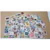 Image 1 : Large collection of USA & Canadian stamps - over 100, used