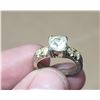 Image 5 : 5 Gold and silver colored costume jewelry rings