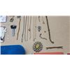 Image 7 : Large misc bundle - broken necklaces, necklace ropes, empty jewelry containers/bags and other items