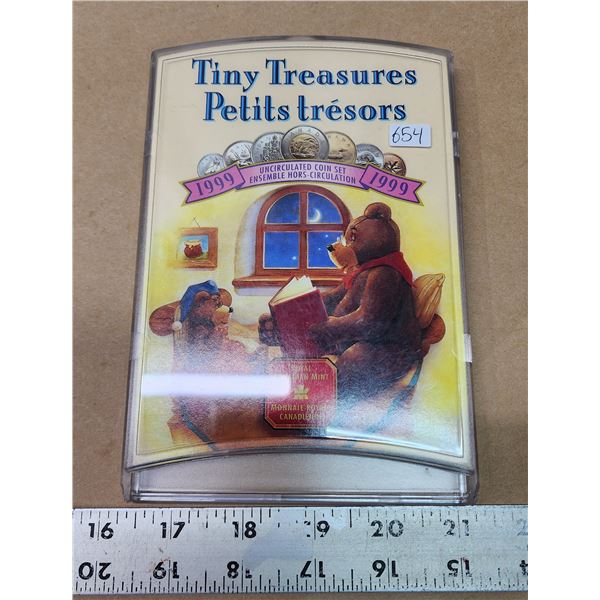 1998 Tiny Treasures, uncirculated coin set