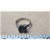 Image 1 : .925 silver ring, approx sz 8