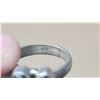 Image 3 : .925 silver ring, approx sz 8