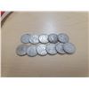 Image 1 : 11 Canadian silve dimes